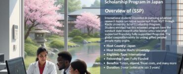 Kochi University of Technology Special Scholarship Program (SSP): A Fully Funded PhD Opportunity for Youth